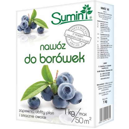 Nawóz do borówek 1 kg SUMIN