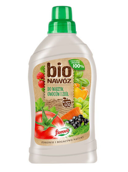 BIOnawóz do warzyw owoców i ziół Florovit płyn 1 l